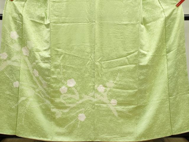 平和屋着物■訪問着　絞り　枝梅文　正絹　逸品　CABD9997ze