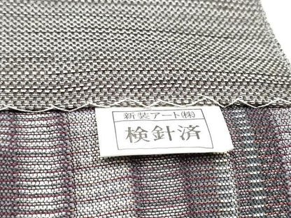 平和屋着物●本場筑前博多織 八寸名古屋帯 更紗花唐草文 金糸 正絹 逸品 CABE0052hy