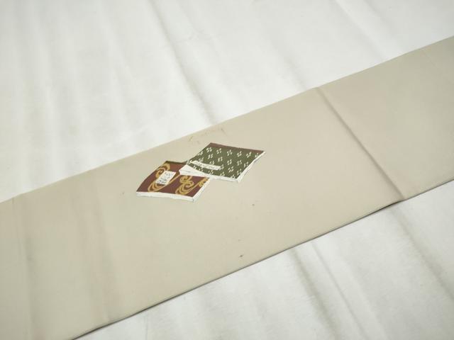 平和屋着物●加賀友禅の巨匠　初代　由水十久　塩瀬　九寸名古屋帯　人物文　正絹　逸品　CABE0059hy