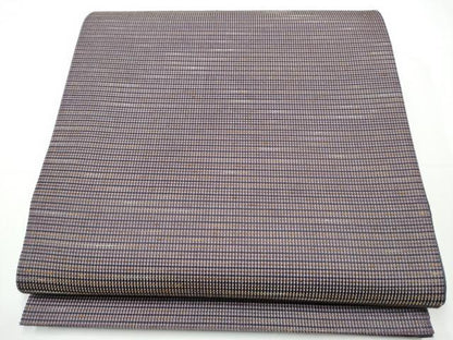 平和屋着物●両面　全通柄袋帯　霞文　正絹　逸品　CABE0172hy
