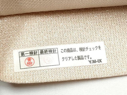 平和屋着物●全通柄袋帯　花唐草文　金銀糸　正絹　逸品　CABE0179hy
