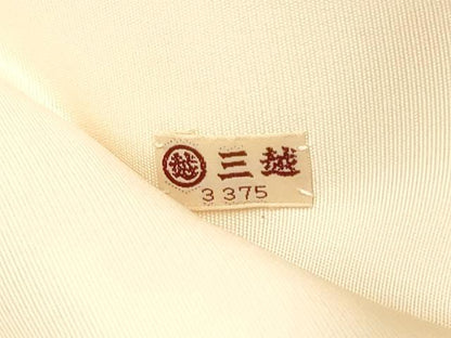 平和屋着物●塩瀬　九寸名古屋帯　作家物　手描き　風景文　三越扱い　正絹　逸品　CABE0276hy