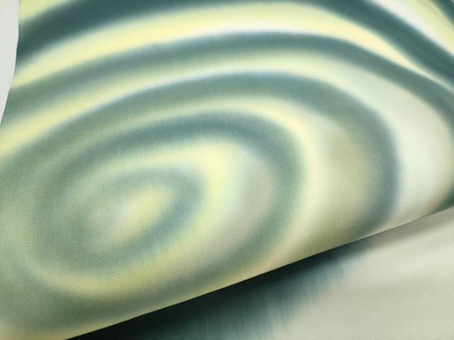 平和屋着物●虹色創家　本郷大田子　塩瀬　九寸名古屋帯　霞文　正絹　逸品　CABE0287hy