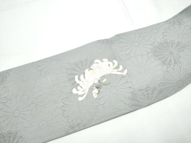 平和屋着物●九寸名古屋帯　乱菊　金銀彩　正絹　逸品　CABE0301hy