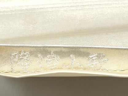 平和屋着物●西陣 長嶋成織物 ながしま帯 加賀友禅の巨匠 初代 由水十久 太鼓柄袋帯 隆達小歌 泥銀錦 正絹 逸品 CABE0344hy