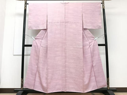 平和屋着物■上質な小紋 紗綾形地紋 暈し染め 正絹 逸品 CABE0444xi