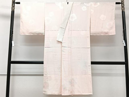 平和屋着物■長襦袢 無双仕立て 舞花文 暈し染め 正絹 逸品 CABE0461xi