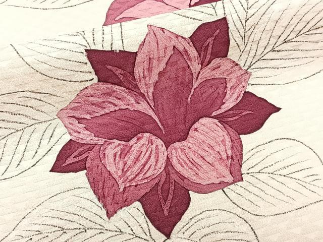 平和屋着物■訪問着 草花文 正絹 逸品 CABE0597xi