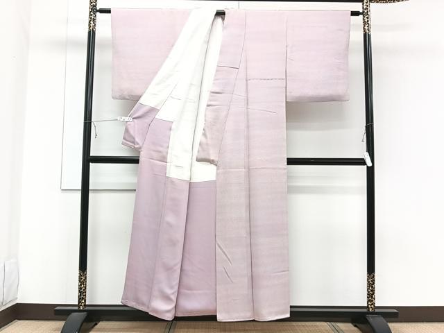平和屋着物■上質な小紋 作家物 霞文 暈し染め 正絹 逸品 CABE0612xi