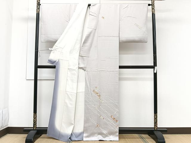 平和屋着物■訪問着 更紗花文 金彩 正絹 逸品 CABE0620xi