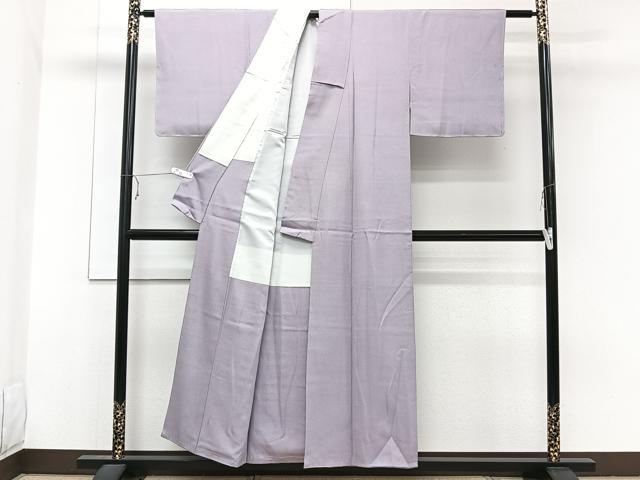平和屋着物■上質な小紋 霞文 正絹 逸品 未使用 CABE0626xi