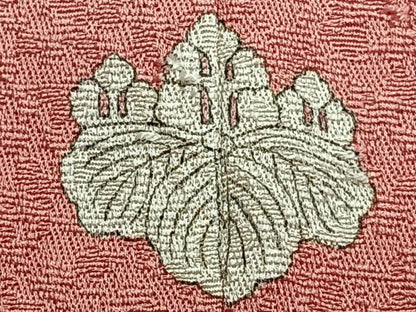 平和屋着物■上質な色無地 作家物 退紅色 正絹 逸品 CABE0643xi
