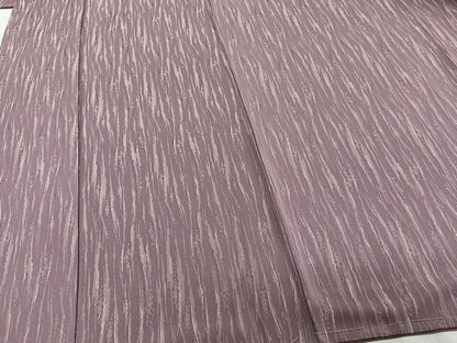 平和屋着物■上質な小紋　杢目地紋　正絹　逸品　CABE0655xi