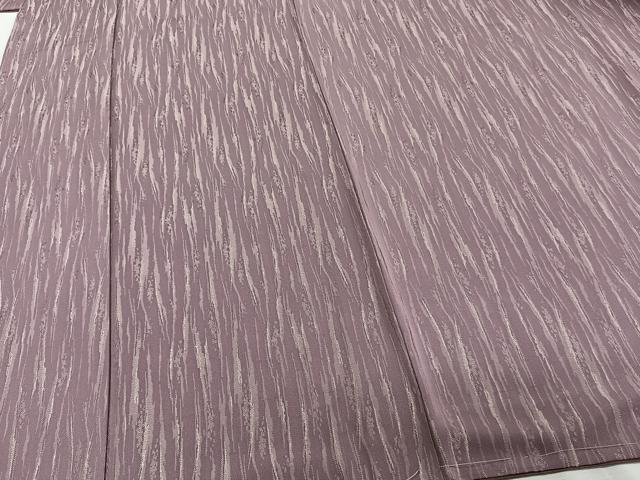 平和屋着物■上質な小紋　杢目地紋　正絹　逸品　CABE0655xi