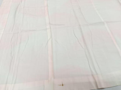平和屋着物■長襦袢 無双仕立て 霞文 暈し染め 半衿刺繍 正絹 逸品 CABE0748xi