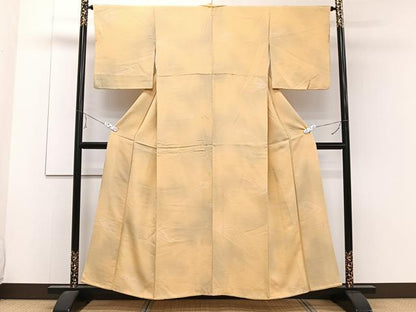 平和屋着物■上質な小紋 流水地紋 地紋お越し 暈し染め 正絹 逸品 CABE0767xi