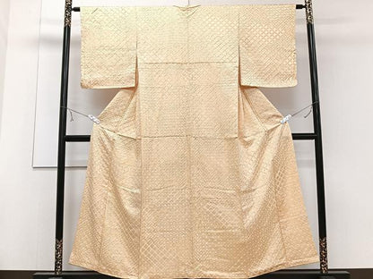 平和屋着物■上質な小紋 総絞り 吉祥文 正絹 逸品 CABE0771xi