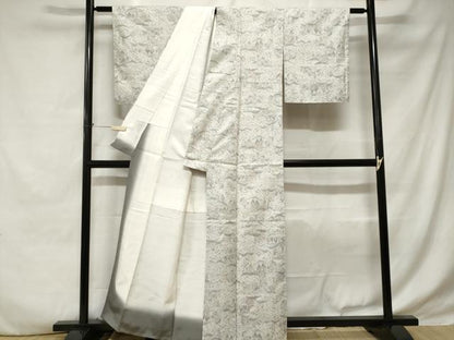 平和屋着物■上質な紬 風景文 正絹 逸品 CABE1614ev