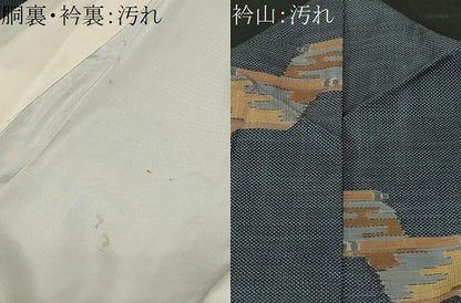 平和屋着物■本場大島紬 7マルキ 総絣 巻絵文 正絹 逸品 CABE1625ev