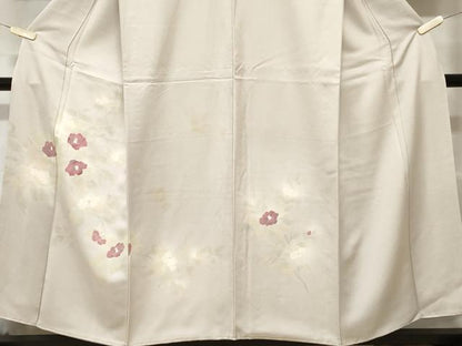 平和屋着物■訪問着 刺繍 枝椿文 暈し染め 金彩 正絹 逸品 CABE1626ev
