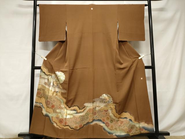 平和屋着物■豪華色留袖 泰常 辻が花 暈し染め 金銀彩 正絹 逸品 CABE1650ev