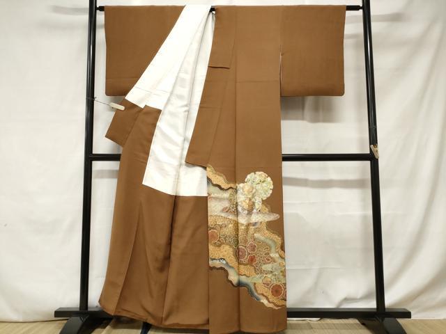 平和屋着物■豪華色留袖 泰常 辻が花 暈し染め 金銀彩 正絹 逸品 CABE1650ev