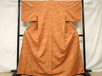 平和屋着物■上質な紬　霞文　正絹　逸品　CABE1652ev