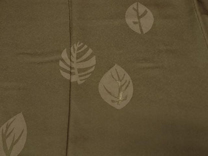 平和屋着物■訪問着 刺繍 舞葉文 暈し染め 正絹 逸品 未使用 CABE1669ev
