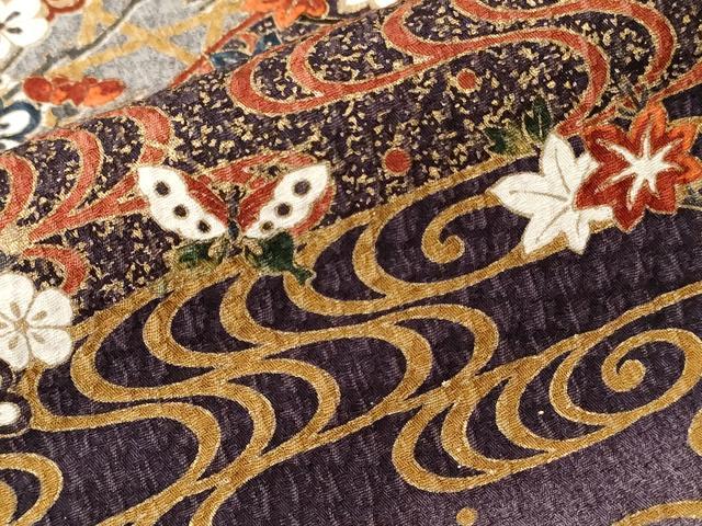 平和屋着物■訪問着 花筏 鴛鴦 花蝶文 暈し染め 金彩 正絹 逸品 CABE1758ev