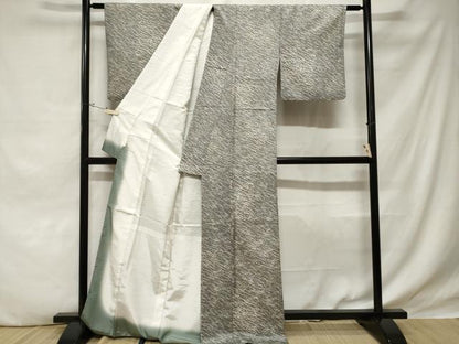 平和屋着物■小紋　芝草文　洗える着物　CABE1899ev