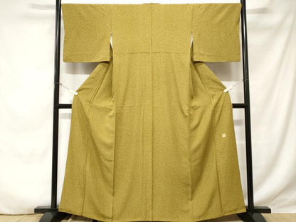 平和屋着物■上質な小紋　作家物　霰文　正絹　逸品　CABE1912ev