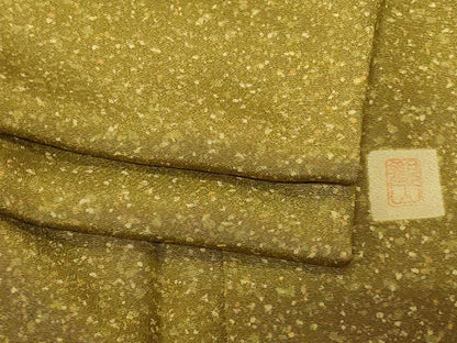 平和屋着物■上質な小紋　作家物　霰文　正絹　逸品　CABE1912ev