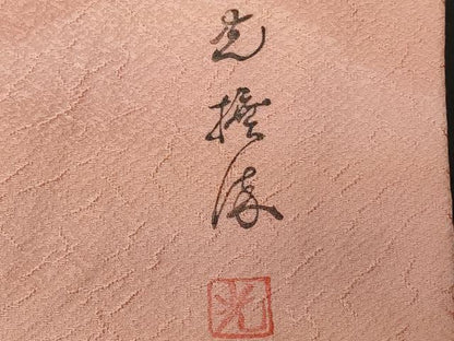 平和屋着物■上質な小紋 作家物 遠山霞文 そごう百貨店扱い 正絹 逸品 CABE1948ev