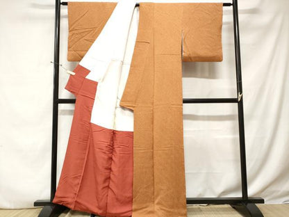 平和屋着物■大変加工の良い総絞り小紋 正絹 逸品 CABE1972ev