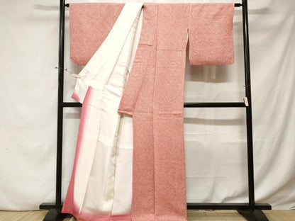 平和屋着物■大変加工の良い総絞り小紋 正絹 逸品 CABE1981ev