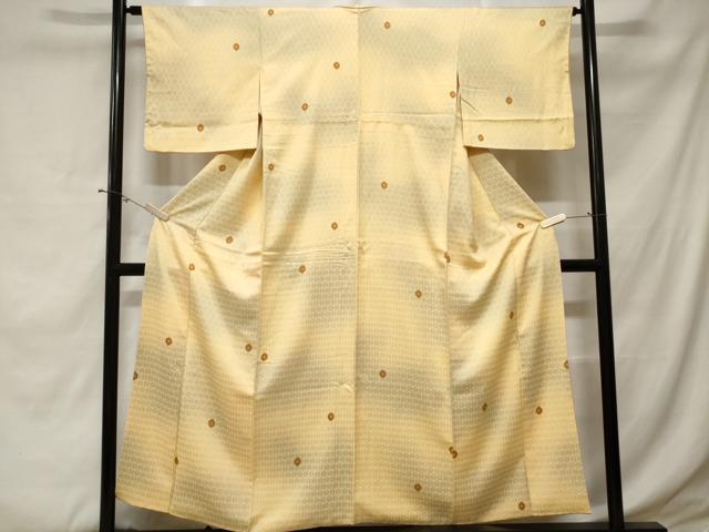 平和屋着物■上質な小紋 霞亀甲文 暈し染め 正絹 逸品 CABE1997ev