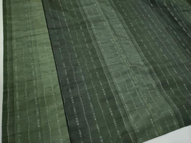 平和屋着物●上質な紬　花かすみ　証紙付き　正絹　逸品　CABE2016yc