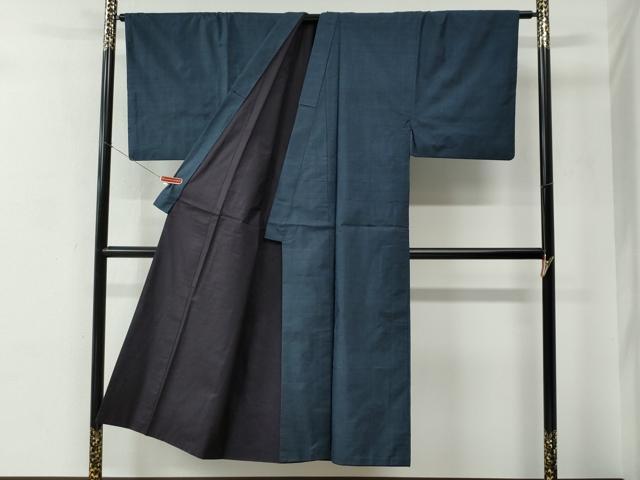 平和屋着物●男性　本場大島紬　アンサンブル　100亀甲　総詰め　正絹　逸品　CABE2032yc