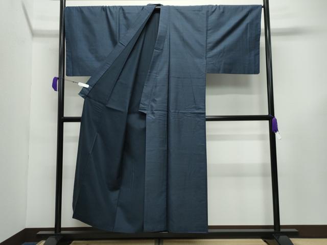 平和屋着物●男性　本場大島紬　アンサンブル・長襦袢セット　100亀甲　総詰め　羽裏：鷹　正絹　逸品　CABE2034yc