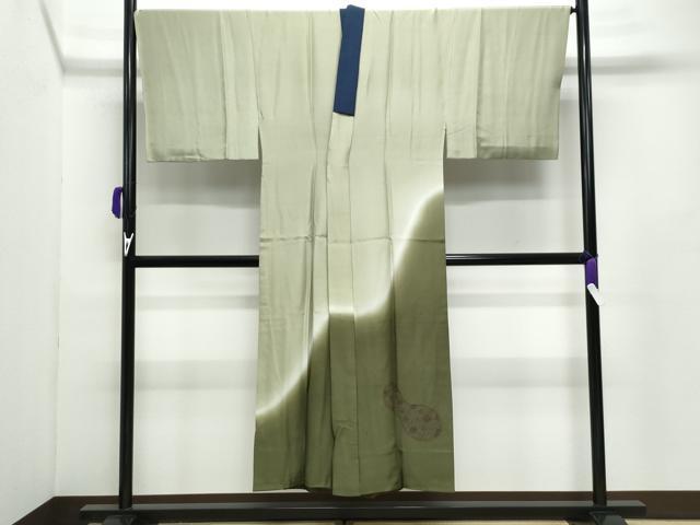 平和屋着物●男性　本場大島紬　アンサンブル・長襦袢セット　100亀甲　総詰め　羽裏：鷹　正絹　逸品　CABE2034yc