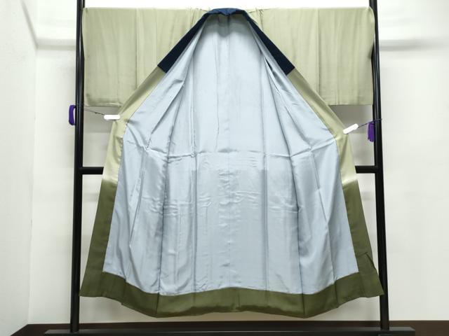 平和屋着物●男性　本場大島紬　アンサンブル・長襦袢セット　100亀甲　総詰め　羽裏：鷹　正絹　逸品　CABE2034yc