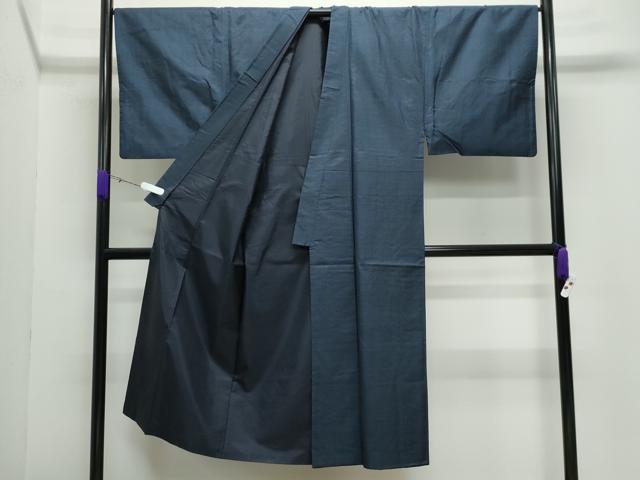 平和屋着物●男性　本場大島紬　アンサンブル・長襦袢セット　80亀甲　総詰め　正絹　逸品　CABE2037yc