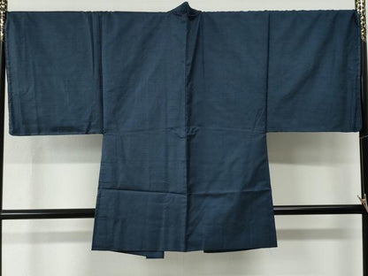 平和屋着物●男性　本場大島紬　アンサンブル　80亀甲　総詰め　正絹　逸品　未使用　CABE2038yc