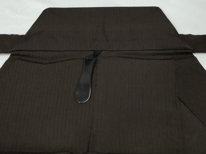 平和屋着物●男性　馬乗り袴　縞　正絹　逸品　CABE2051yc