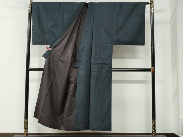 平和屋着物●男性　本場大島紬　100亀甲　総詰め　正絹　逸品　未使用　CABE2063yc