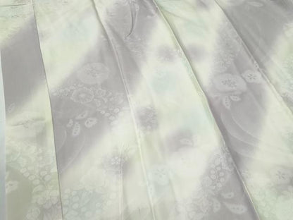 平和屋着物●長襦袢　無双仕立て　辻が花地紋　暈し染め　健勝苑扱い　正絹　逸品　CABE2080yc