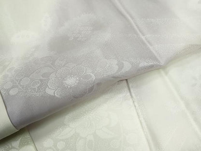 平和屋着物●長襦袢　無双仕立て　辻が花地紋　暈し染め　健勝苑扱い　正絹　逸品　CABE2080yc