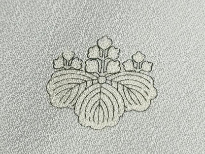 平和屋着物●豪華色留袖　駒刺繍　孔雀羽更紗花唐草文　金彩　正絹　逸品　CABE2082yc
