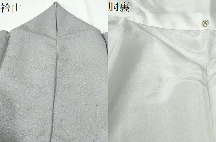 平和屋着物●伝統工芸師　服部光擴　江戸小紋　鮫小紋柄　正絹　逸品　CABE2113yc
