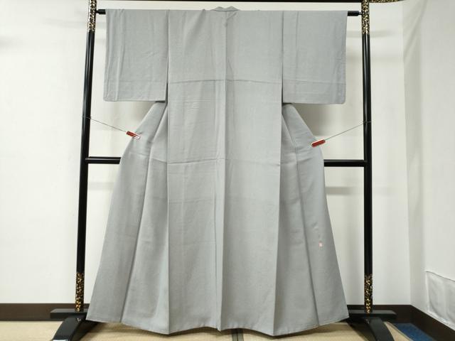 平和屋着物●伝統工芸師　服部光擴　江戸小紋　鮫小紋柄　正絹　逸品　CABE2113yc